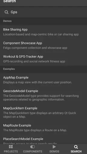 Felgo 3 QML Dev App screenshot