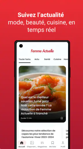 Femme actuelle, le magazine screenshot