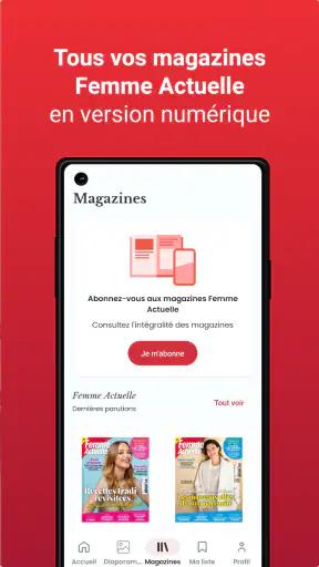 Femme actuelle, le magazine screenshot