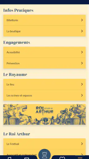 Festival du Roi Arthur screenshot