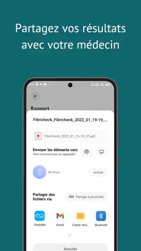 FibriCheck screenshot
