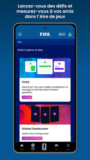 FIFA l’application officielle screenshot