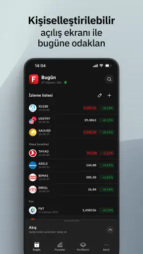 Fintables: Borsa, Hisse ve Fon screenshot