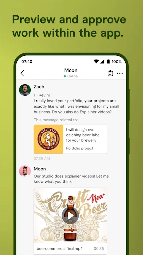 Fiverr - Services freelance screenshot