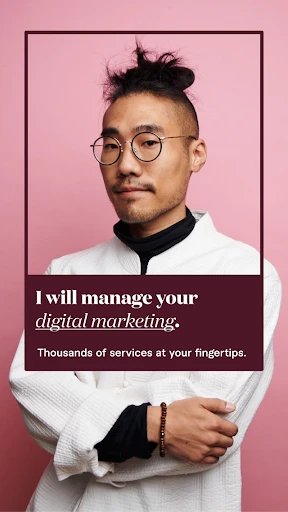 Fiverr - Services freelance screenshot