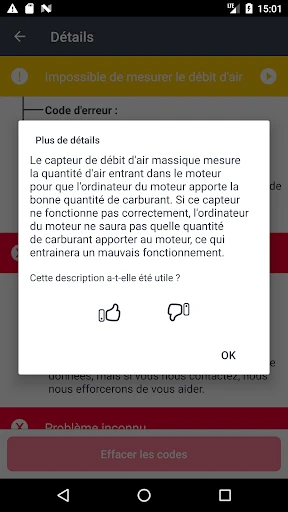 FIXD OBD2 Scanographe screenshot