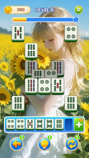 Flirty Summer Mahjong screenshot