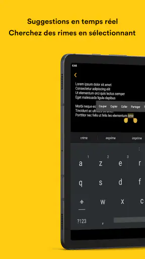 Flow - Textes & rimes screenshot