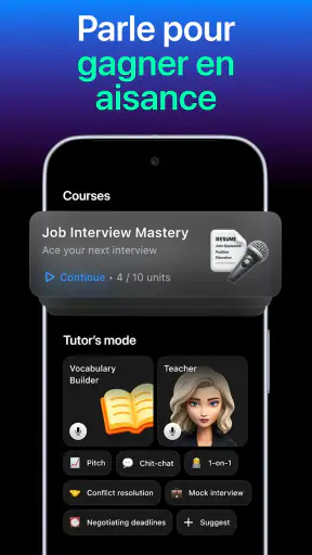 Fluently - AI English Tutor screenshot