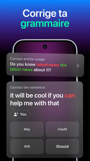Fluently - AI English Tutor screenshot