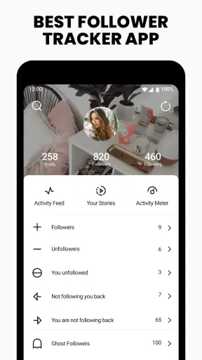 FollowMeter pour Instagram screenshot