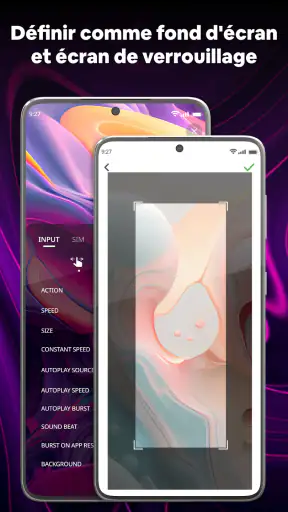 Fond D'écran Fluide En Direct screenshot