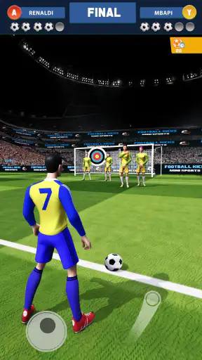Jeu de but de football screenshot