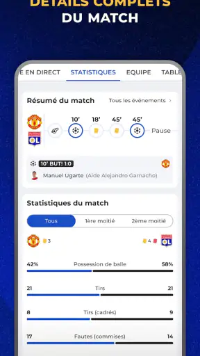 Football Xtra Match en direct screenshot