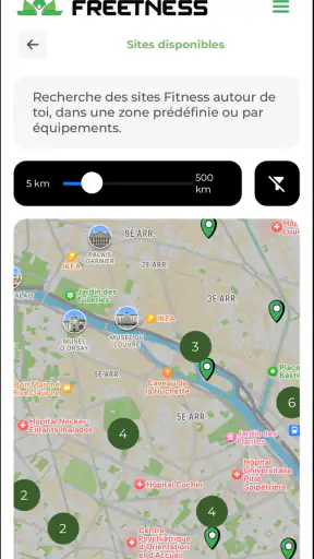 Freetness screenshot