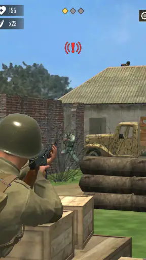 Frontline Heroes Jeu de Guerre screenshot