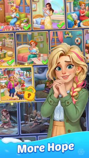 Frost Valley™: Merge & Story screenshot