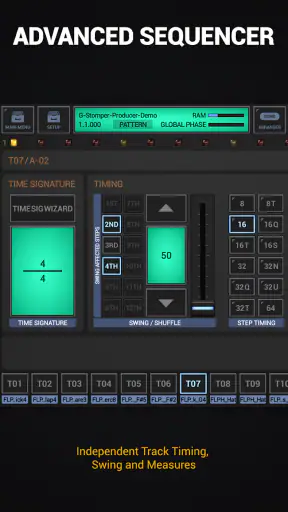 G-Stomper Producer: Music DAW screenshot