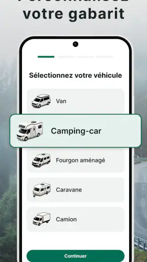 Gabary - GPS Camping-Car & Van screenshot
