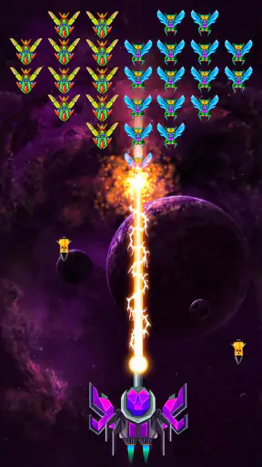 Galaxy Attack: Jeux d'avion screenshot