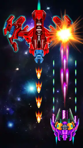 Galaxy Attack: Jeux d'avion screenshot