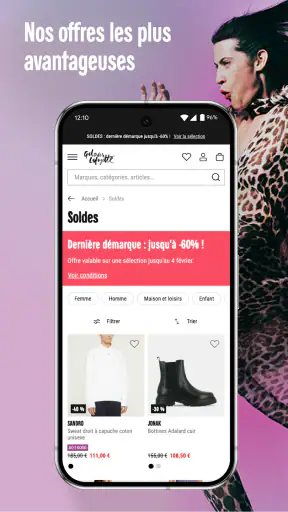 Galeries Lafayette screenshot