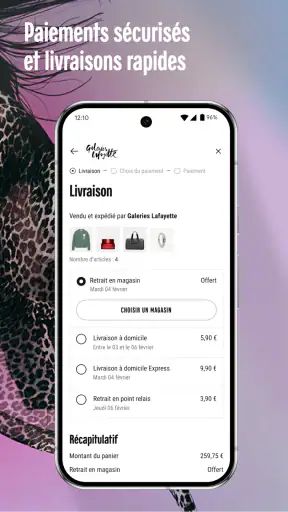 Galeries Lafayette screenshot