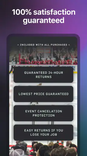Gametime: Billets dernière s. screenshot