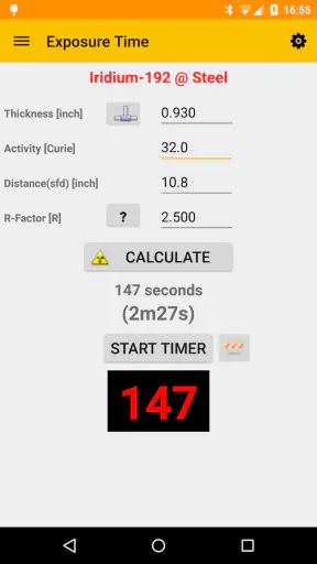 Gamma Calculator Pro screenshot