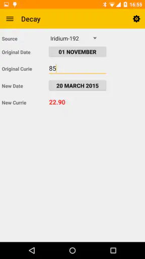 Gamma Calculator Pro screenshot