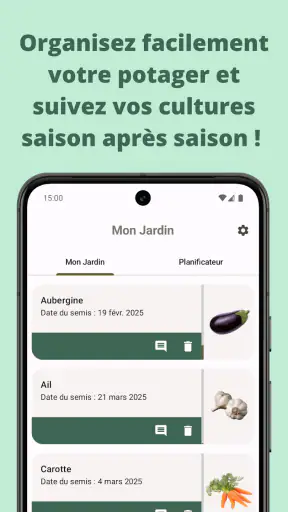 Garden organizer - Potager screenshot