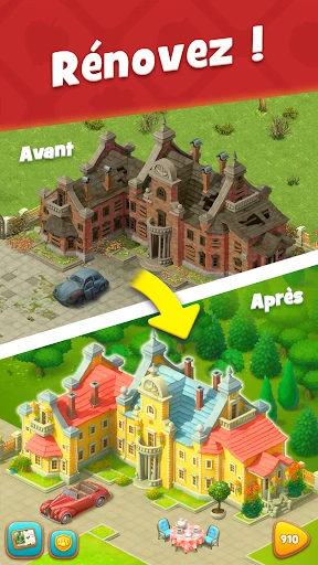 Gardenscapes screenshot