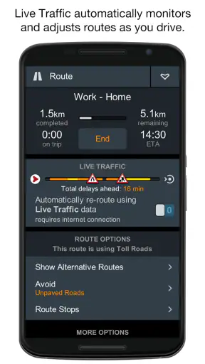 Genius Maps: Offline GPS Nav screenshot