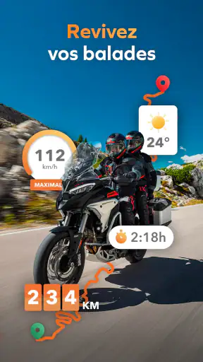 GeoRide - L’application moto. screenshot