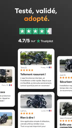 GeoRide - L’application moto. screenshot