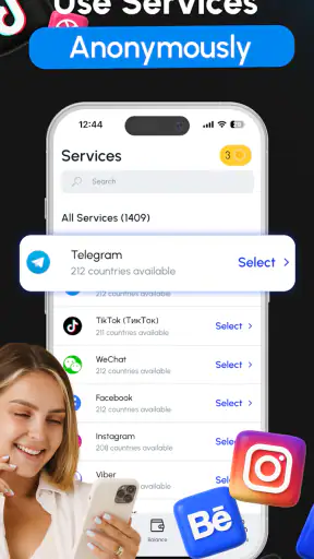 GetCode - Numéros Virtuels screenshot