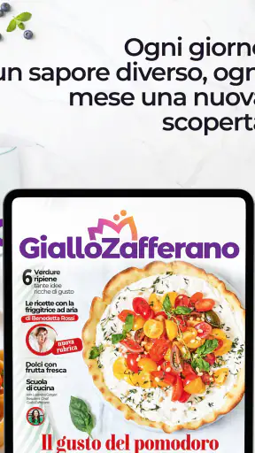 Giallozafferano Magazine screenshot