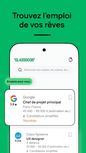 Glassdoor | Emplois & salaires screenshot