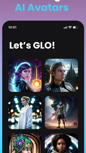 Glo: AI Avatar Photo Generator screenshot
