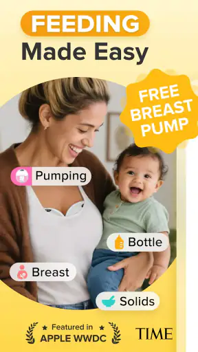 Glow Bébé: Suivi de Nourriture screenshot