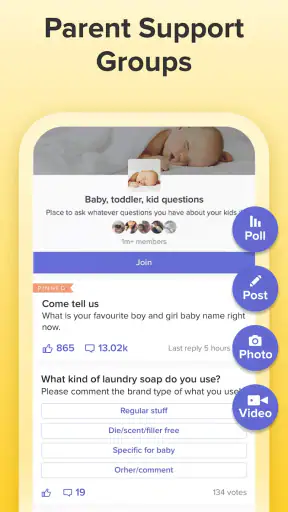 Glow Bébé: Suivi de Nourriture screenshot