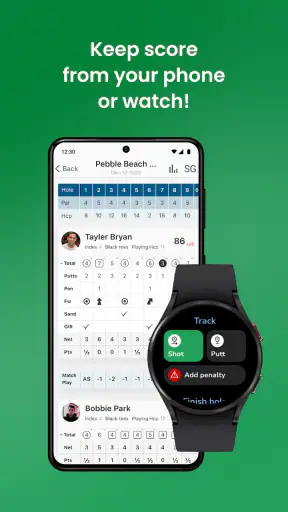 Golf Pad: Golf GPS & Scorecard screenshot