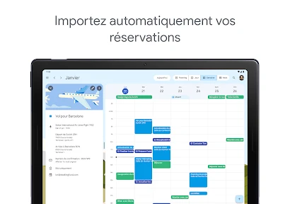 Google Agenda screenshot