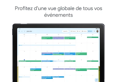 Google Agenda screenshot