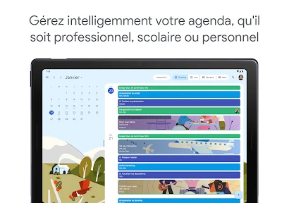 Google Agenda screenshot