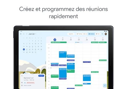 Google Agenda screenshot