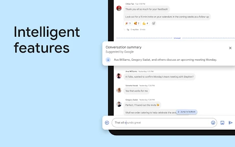 Google Chat screenshot
