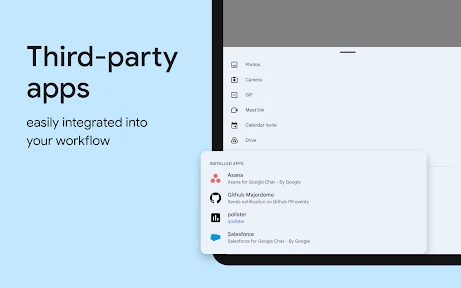 Google Chat screenshot