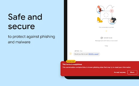 Google Chat screenshot
