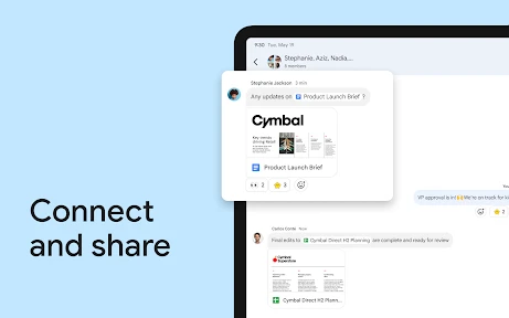 Google Chat screenshot